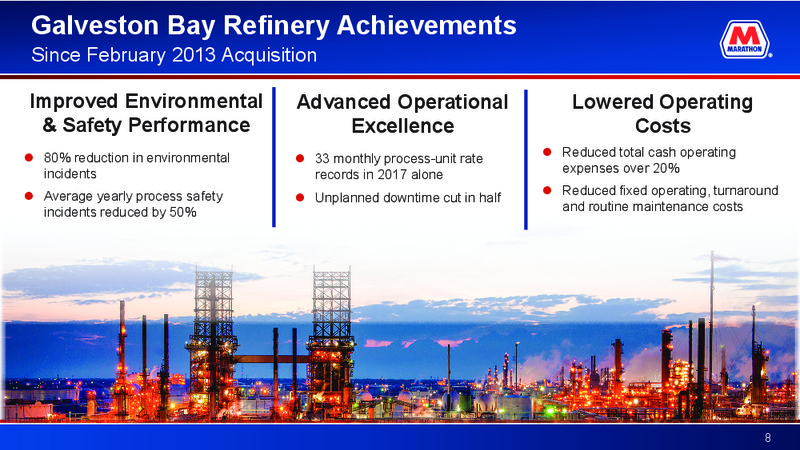 Credit Suisse 23rd Annual Energy Summit – Marathon Petroleum Corporation – slide 7