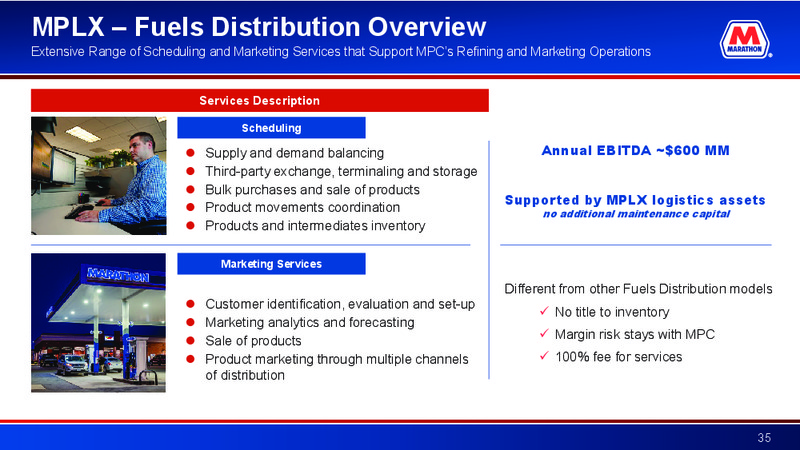 Credit Suisse 23rd Annual Energy Summit – Marathon Petroleum Corporation – slide 34