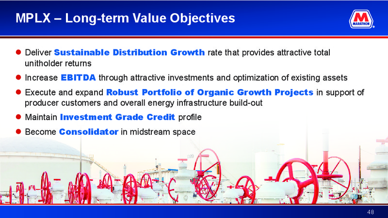 Credit Suisse 23rd Annual Energy Summit – Marathon Petroleum Corporation – slide 47