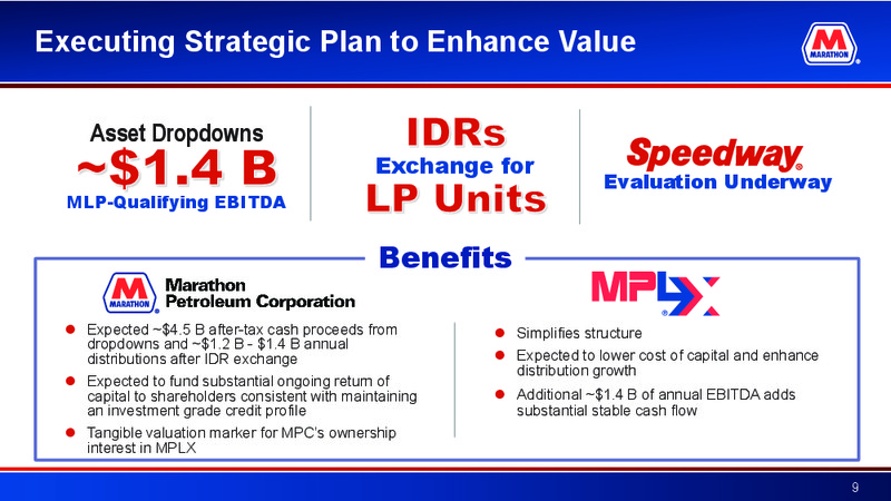 Credit Suisse Energy Summit – Marathon Petroleum Corporation – slide 8