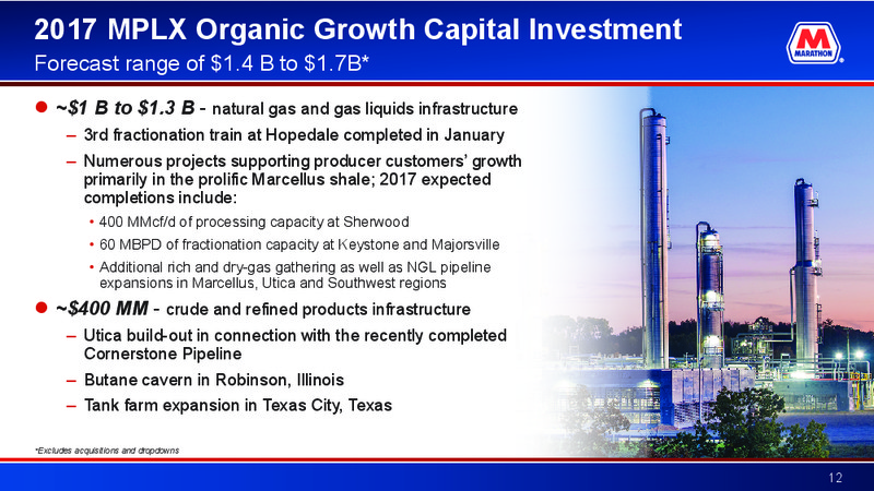 Credit Suisse Energy Summit – Marathon Petroleum Corporation – slide 11