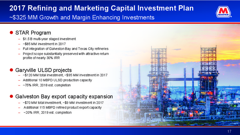 Credit Suisse Energy Summit – Marathon Petroleum Corporation – slide 16