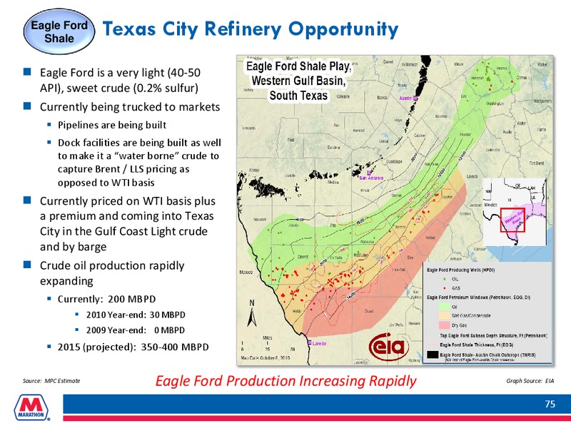 Howard Weil Energy Conference – Marathon Petroleum Corporation – slide 74