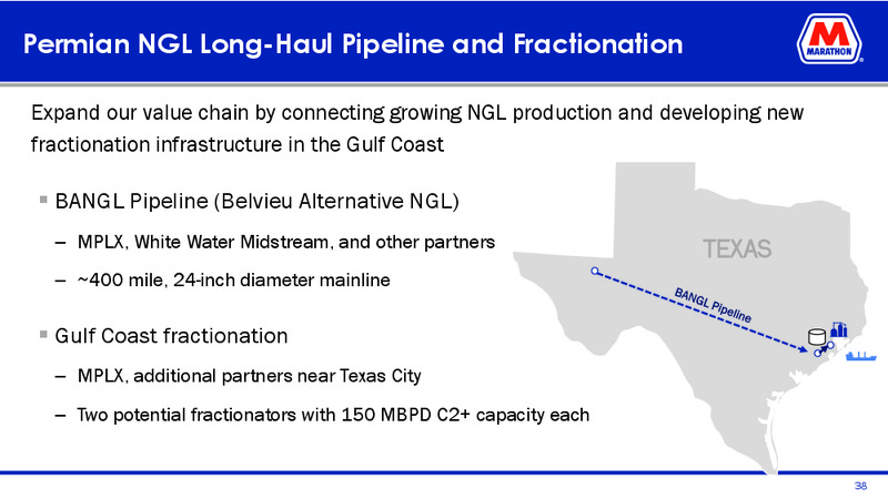 Mizuho Energy Summit – Marathon Petroleum Corporation – slide 36