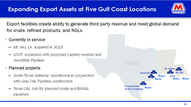 Mizuho Energy Summit – Marathon Petroleum Corporation – slide 37