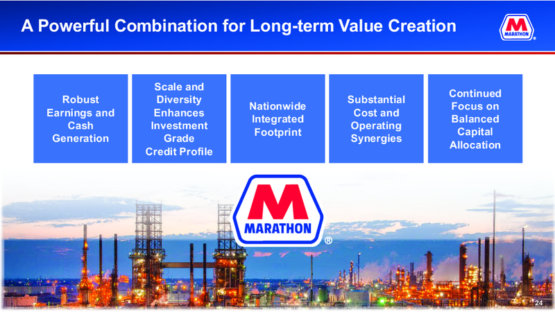 June 2018 Corporate – Marathon Petroleum Corporation – slide 22