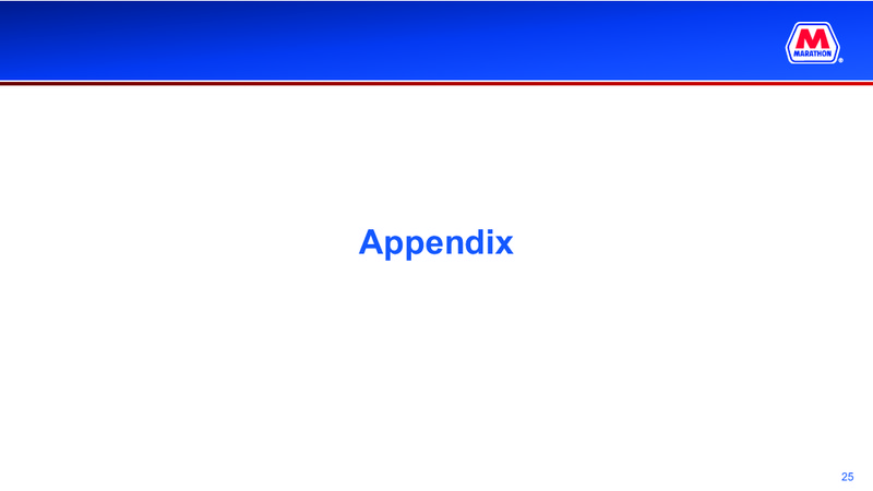 June 2018 Corporate Presentation – Marathon Petroleum Corporation – slide 23