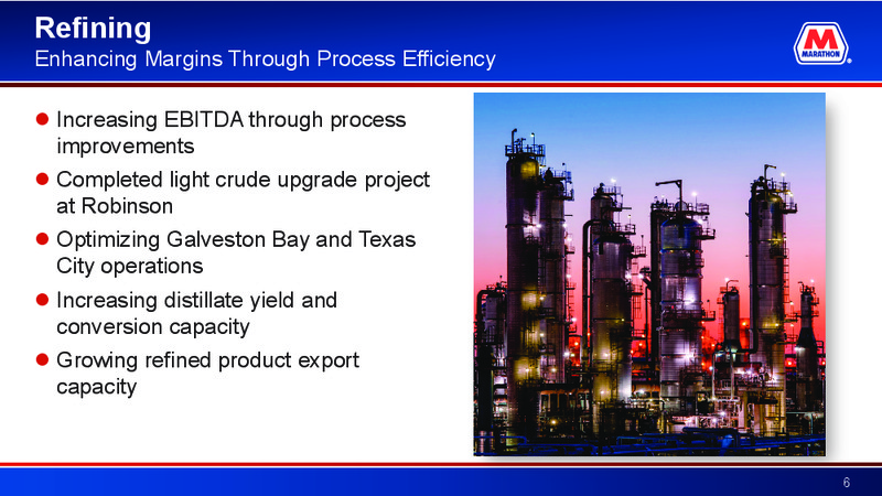 June 2016 Investor Presentation – Marathon Petroleum Corporation – slide 5