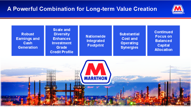 June 2018 Corporate Presentation – Marathon Petroleum Corporation – slide 22