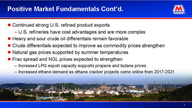 Barclays CEO Energy Power Conference – Marathon Petroleum Corporation – slide 6