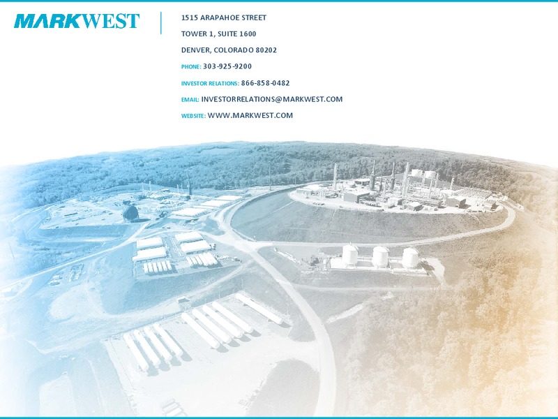 NAPTP MLP Investor Conference – Markwest Energy Partners, L.P. – slide 28