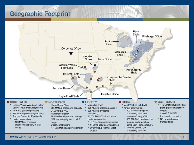 MARCH 2012 INVESTOR PRESENTATION – Markwest Energy Partners, L.P. – slide 4