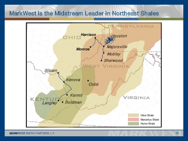 MARCH 2012 INVESTOR PRESENTATION – Markwest Energy Partners, L.P. – slide 22