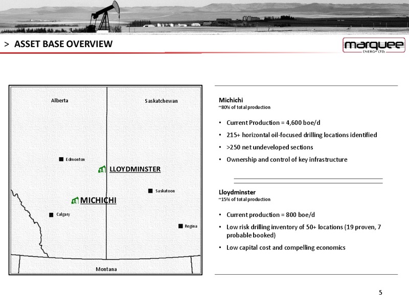 May 2015 Annual General Meeting – Marquee Energy Ltd. – slide 4