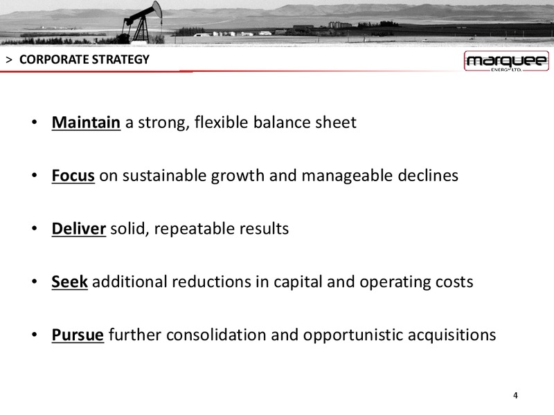 EnerCom The Oil and Gas Conference 2015 – Marquee Energy Ltd. – slide 3