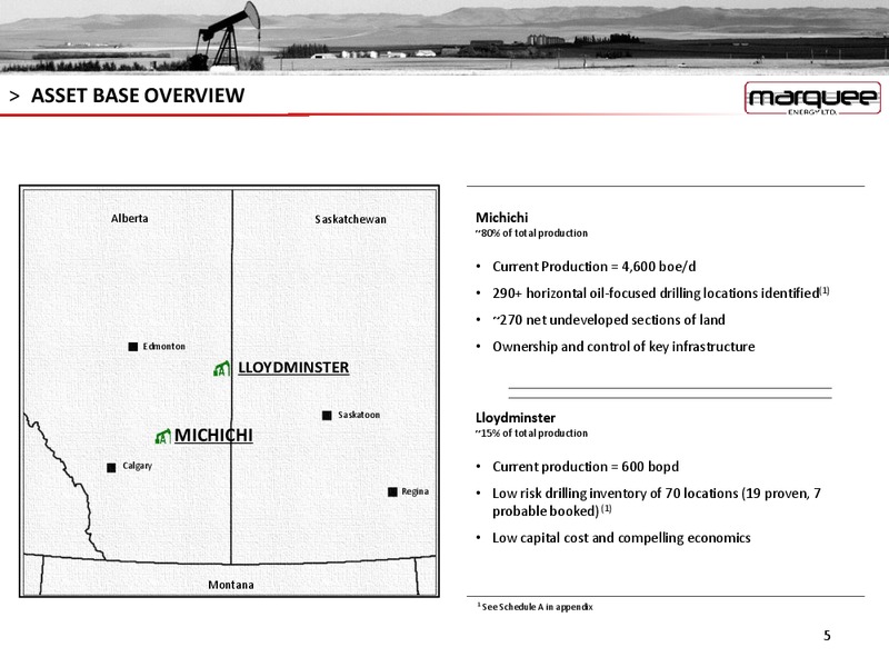 EnerCom The Oil and Gas Conference 2015 – Marquee Energy Ltd. – slide 4