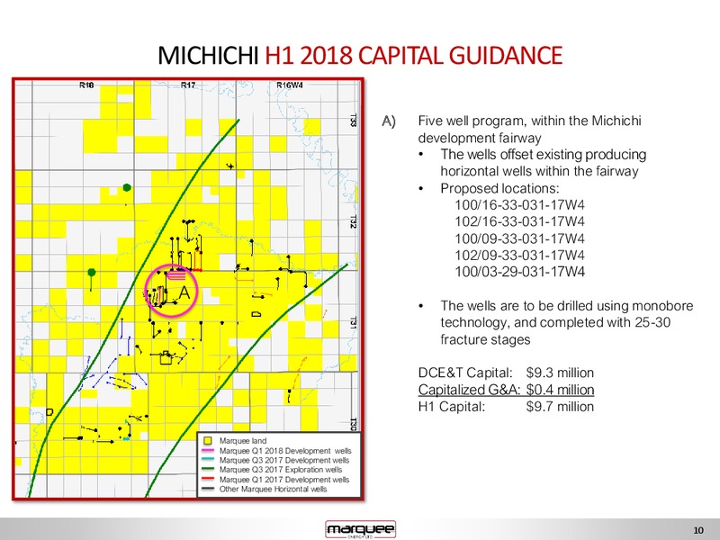 November 2017 Corporate Presentation – Marquee Energy Ltd. – slide 10
