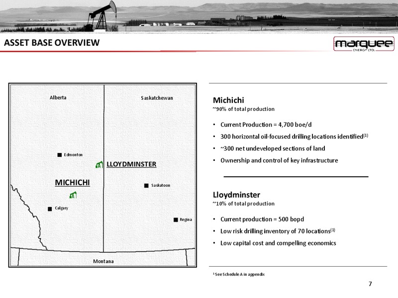 December 2015 Corporate Presentation – Marquee Energy Ltd. – slide 5