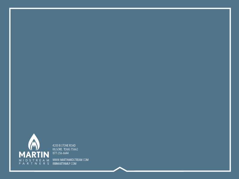 Stephens Energy Conference – Martin Midstream Partners Lp – slide 36