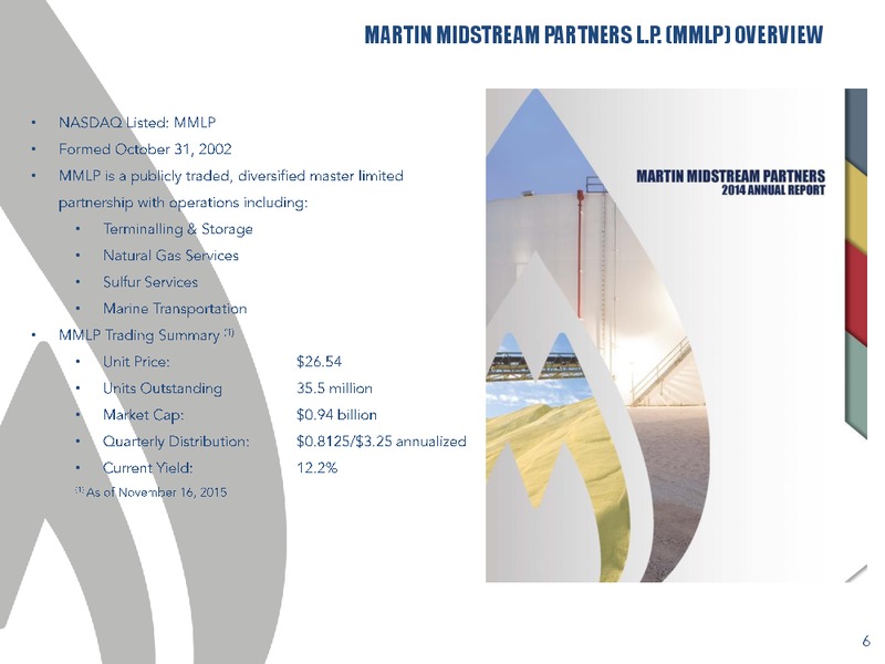 November 2015 Conference Presentation – Martin Midstream Partners Lp – slide 3