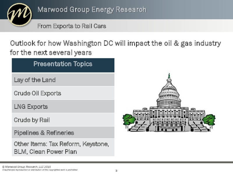 Enercom Conference – Marwood Group – slide 3