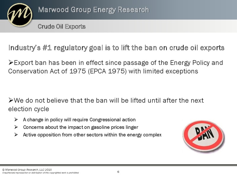 Enercom Conference – Marwood Group – slide 6