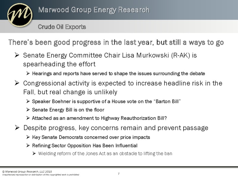 Enercom Conference – Marwood Group – slide 7