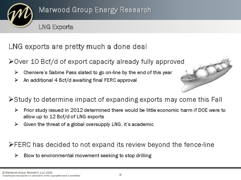 Enercom Conference – Marwood Group – slide 9