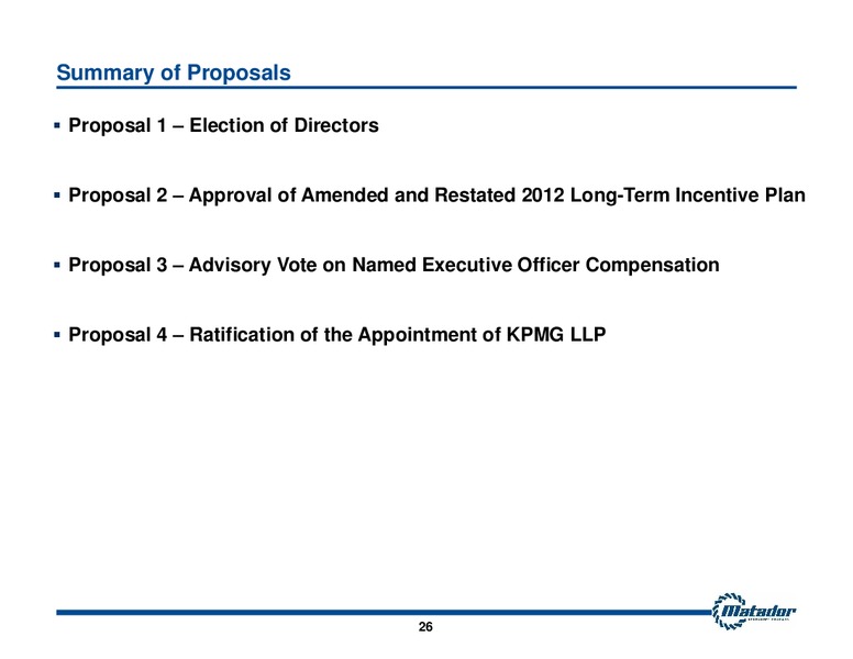 2015 Annual Meeting of Shareholders Presentation – Matador Resources Company – slide 22