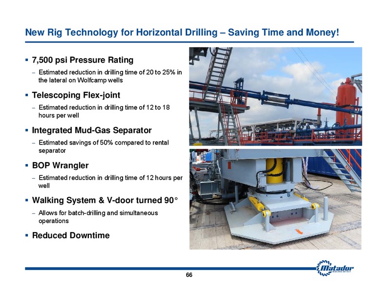 March 2016 Investor Presentation – Matador Resources Company – slide 64