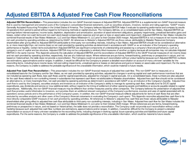 1Q 2025 Earnings Presentation – Matador Resources Company – slide 42