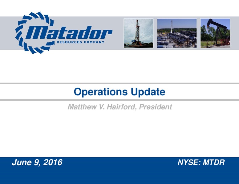 Annual Meeting of Shareholders – Matador Resources Company – slide 18