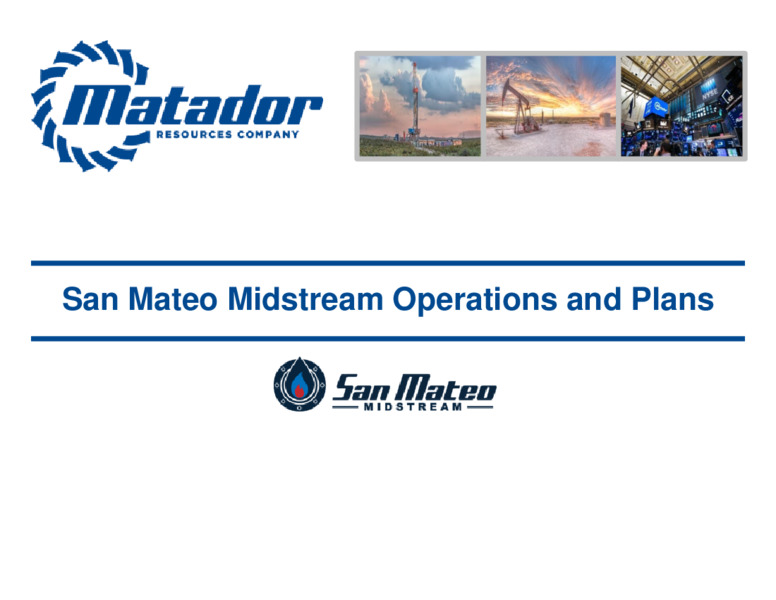 June 2020 Investor Presentation – Matador Resources Company – slide 20