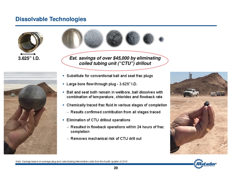August 2016 Investor Presentation – Matador Resources Company – slide 19