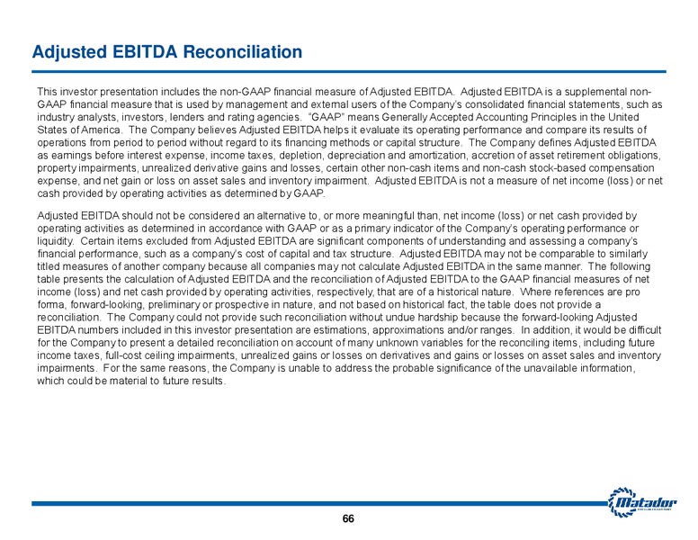 November 2017 Investor Presentation – Matador Resources Company – slide 65