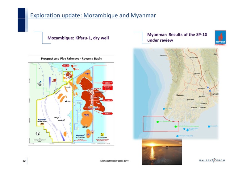 FULL YEAR 2014 RESULTS – Maurel Et Prom – slide 22