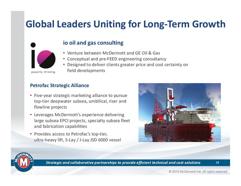 Imperial Capital Conference – Mcdermott International – slide 17