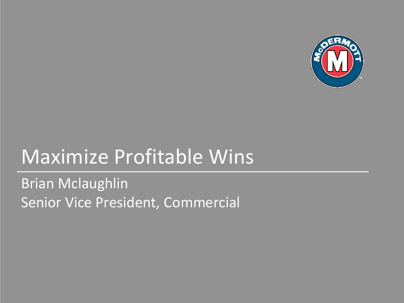 Investor Day 2015 – Mcdermott International – slide 5
