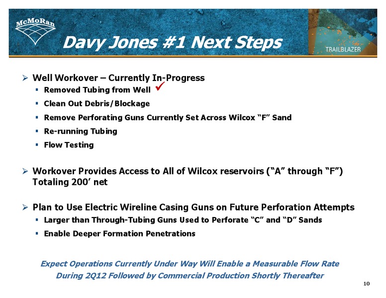 Susquehanna 2012 Energy and Resources Conference – Mcmoran Exploration Co. – slide 9