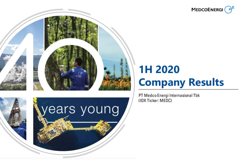 1H 2020 Company Results – Medco Energi – slide 1