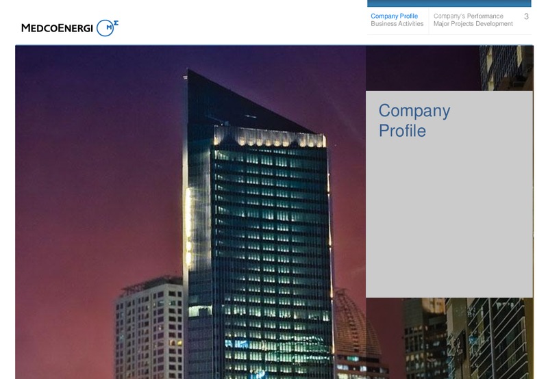 9M14 Investor Update Website – Medco Energi – slide 3