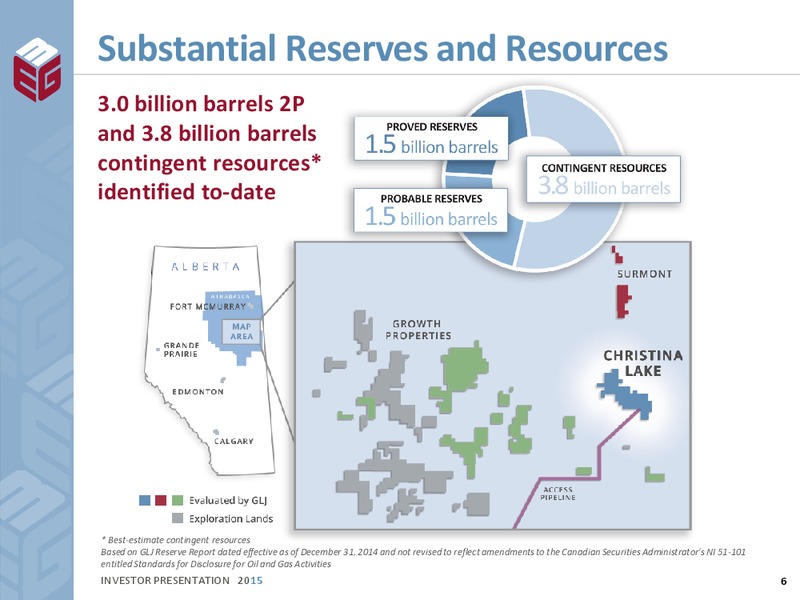 August 2015 Investor Presentation – Meg Energy – slide 4