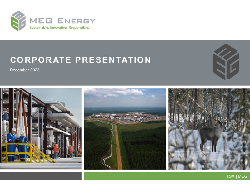 December 2023 Investor Presentation – Mega Energy LLC – slide 1