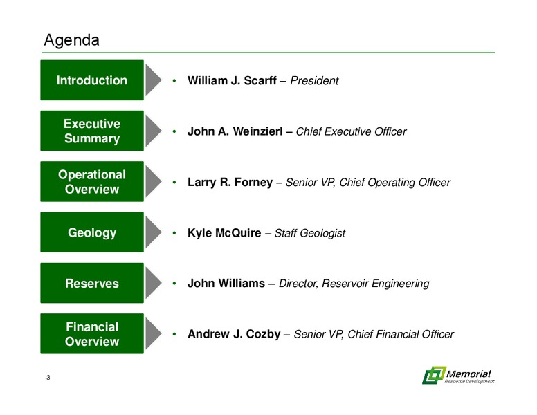 MARCH 2015 INVESTOR PRESENTATION – Memorial Resource Development Corp. – slide 2