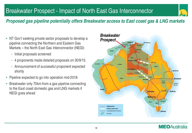 November 2015 Investor Presentation – Meo Australia Ltd. – slide 18