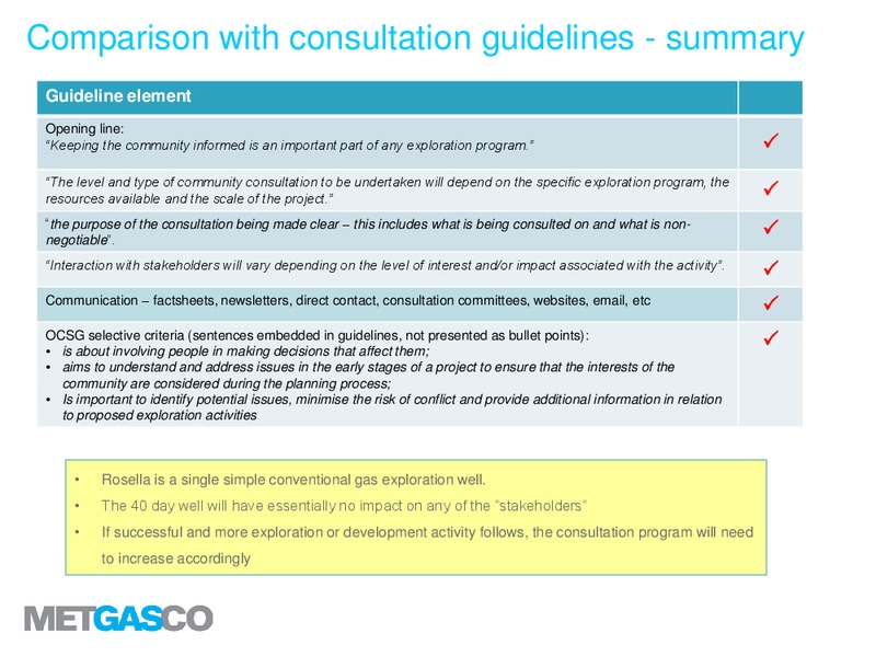 GOOD OIL CONFERENCE – Metgasco – slide 9