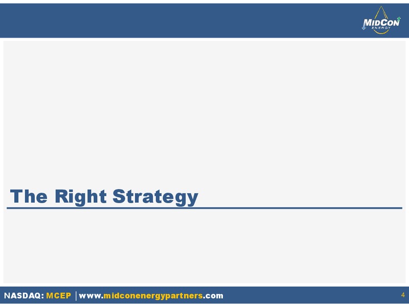 INVESTOR PRESENTATION – Mid-Con Energy Partners Lp – slide 3