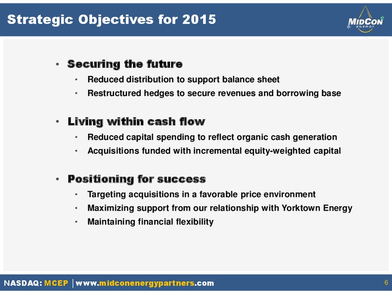 INVESTOR PRESENTATION – Mid-Con Energy Partners Lp – slide 5