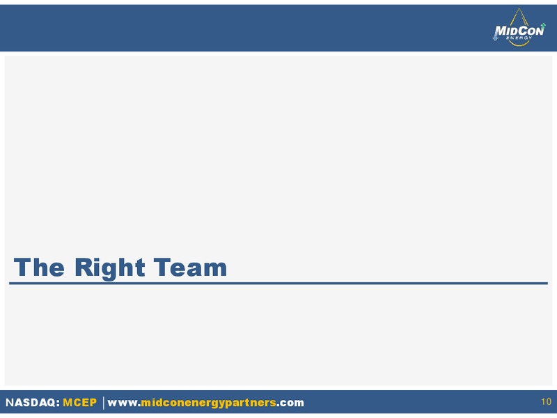 INVESTOR PRESENTATION – Mid-Con Energy Partners Lp – slide 9