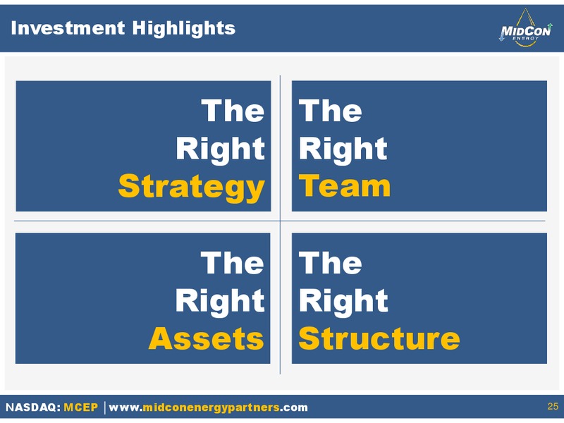 June 2015 Investor Presentation – Mid-Con Energy Partners Lp – slide 23